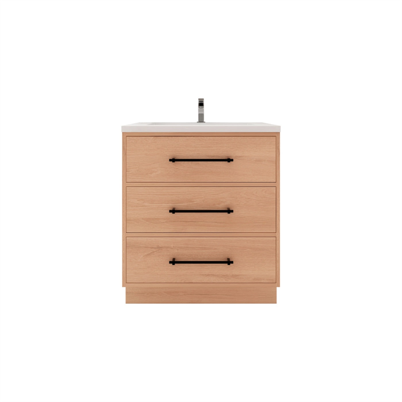 Color: Rosewood | Victoria 30" Freestanding Bathroom Vanity image 1
