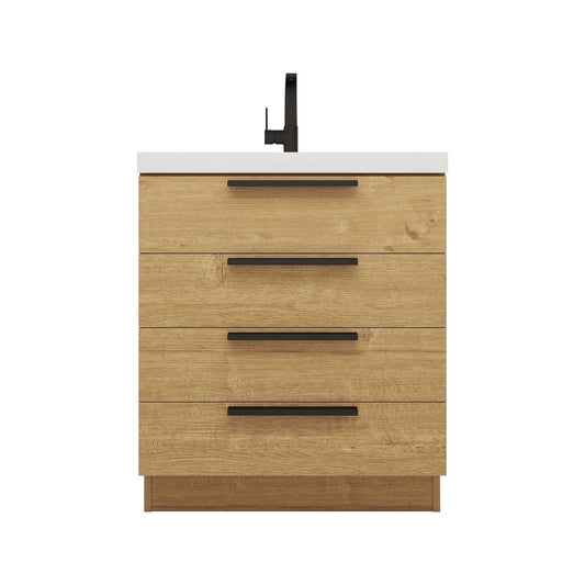 Carla 30" Freestanding Bathroom Vanity image 1