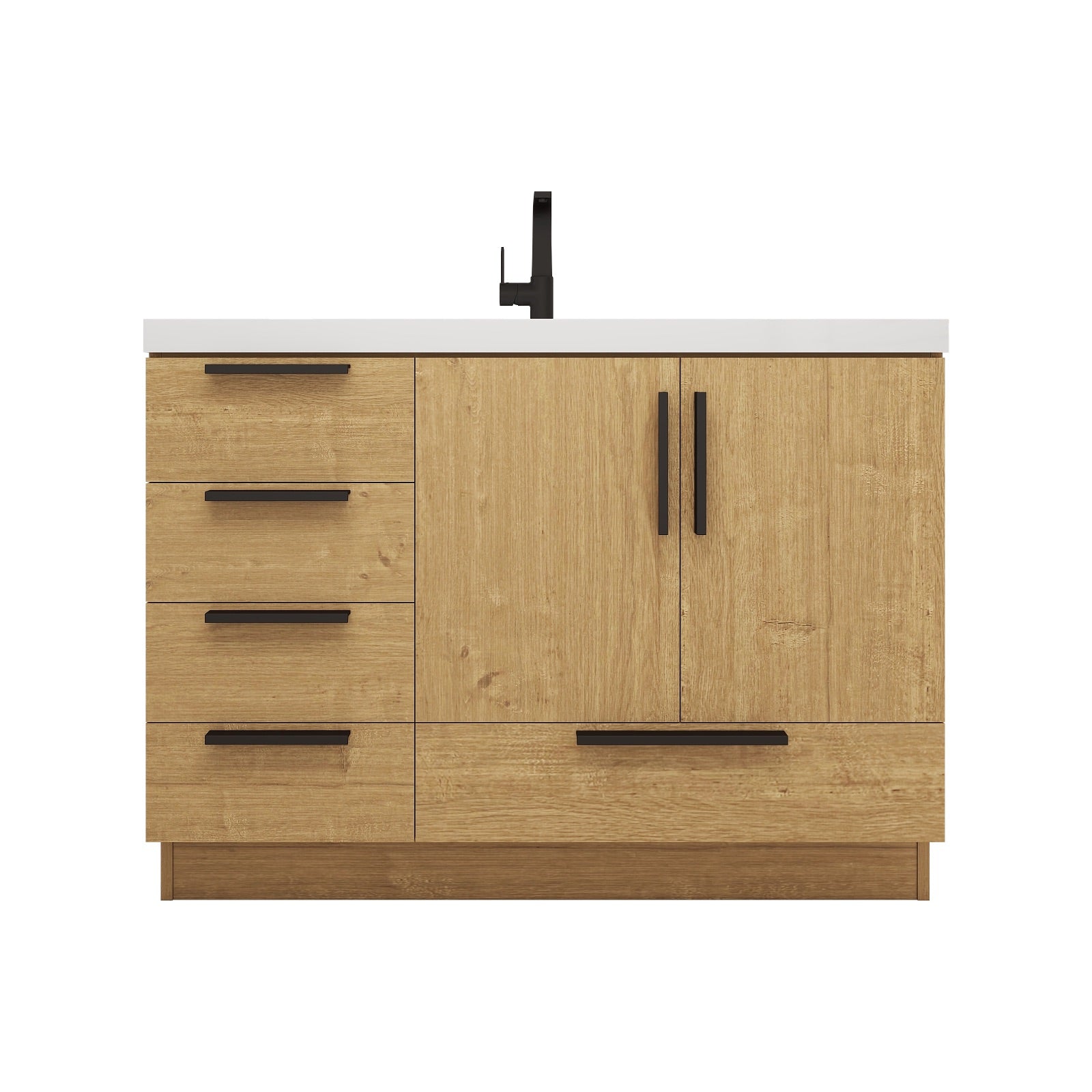 Carla 48" Freestanding Bathroom Vanity image 1