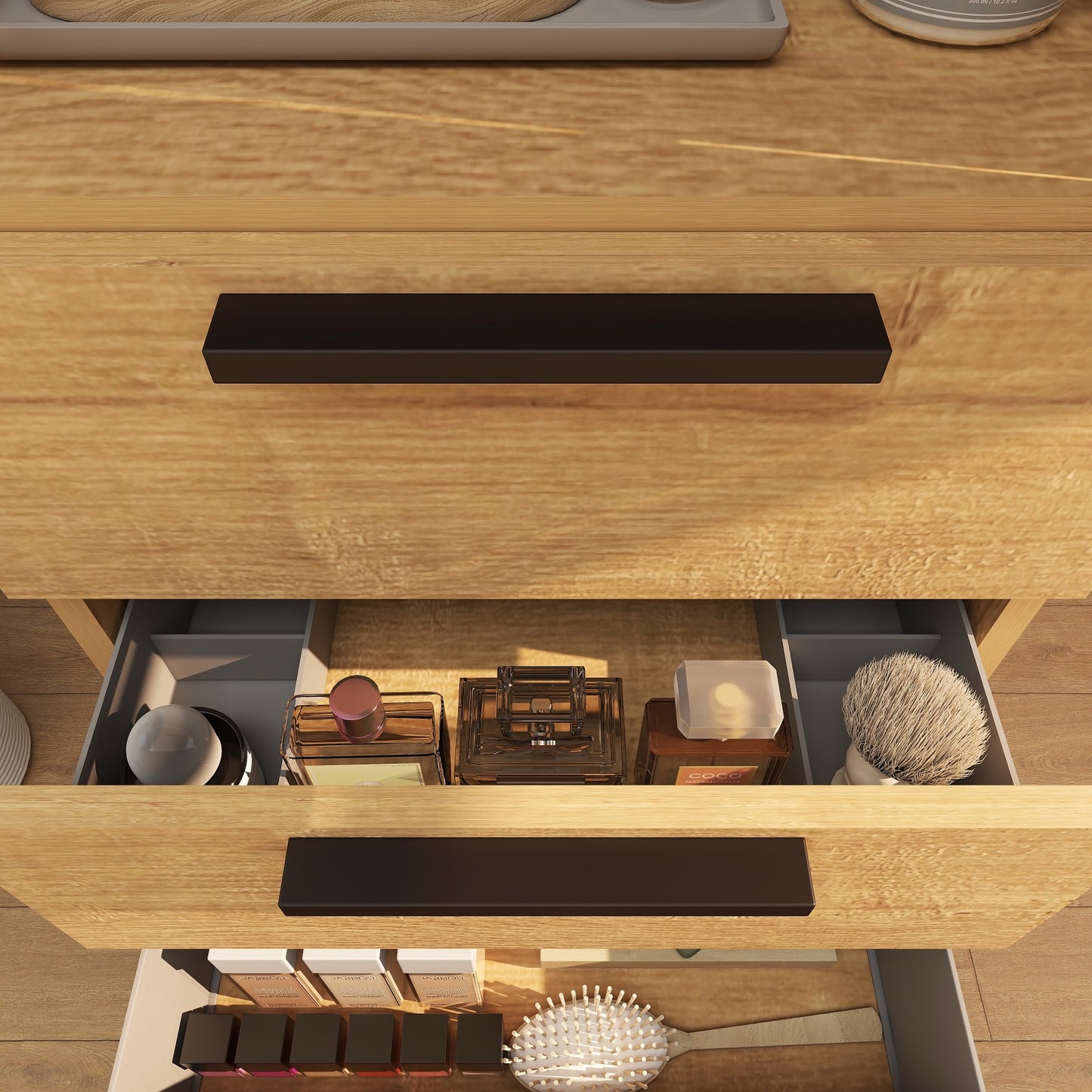 Color: White Oak | Carla 20" Freestanding Linen Cabinet | Source: 13.jpg