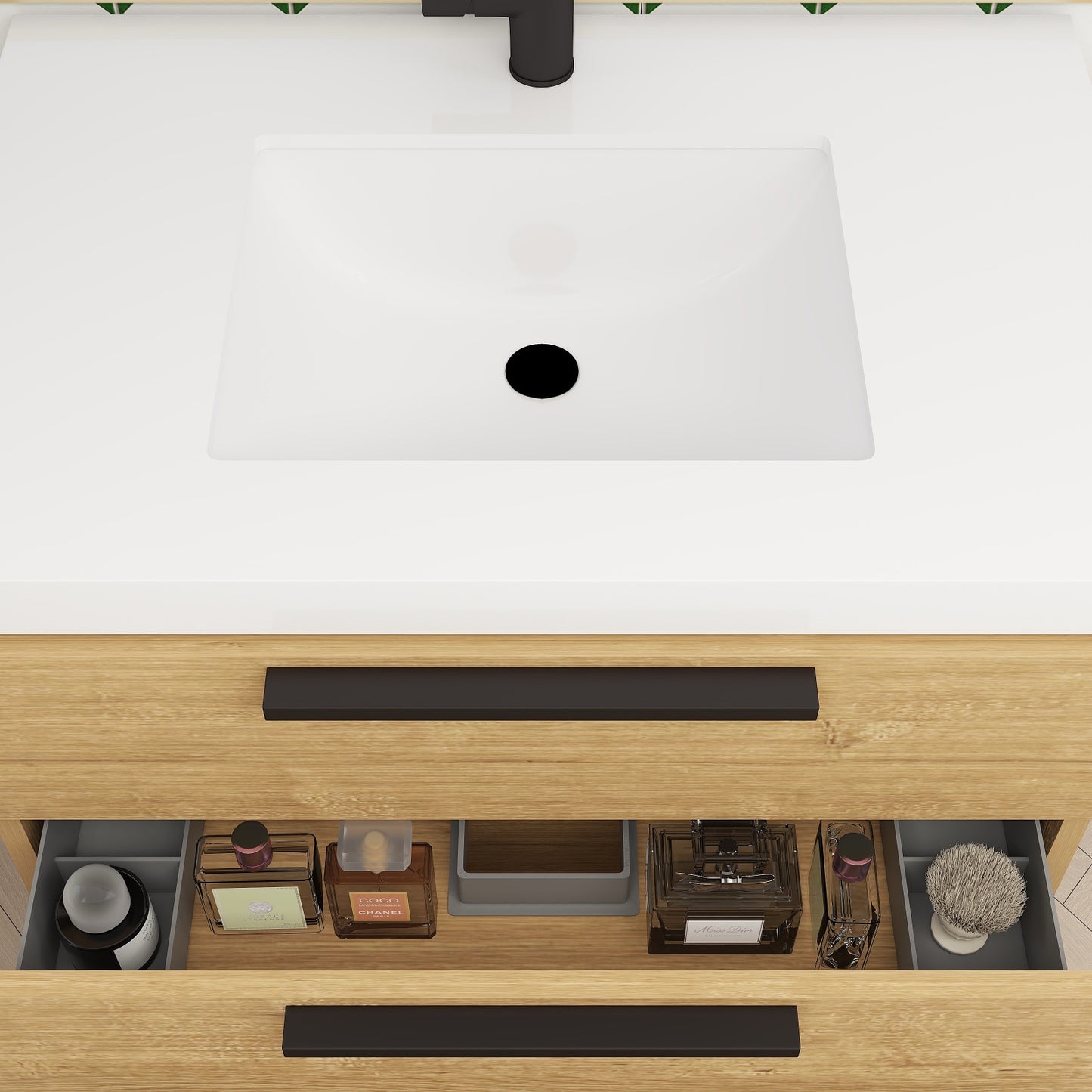 Color: White Oak | Carla 30" Freestanding Bathroom Vanity | Source: Carla30-TO (15).jpg