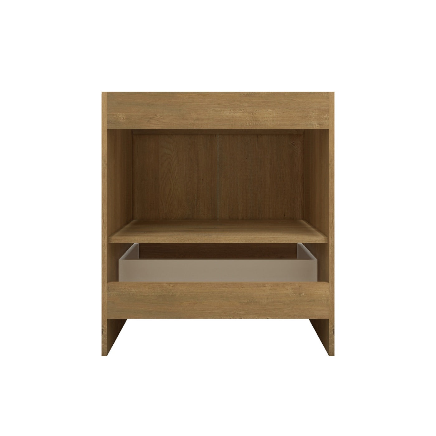 Color: Oak | Elsa 30" Freestanding Bathroom Vanity image 2