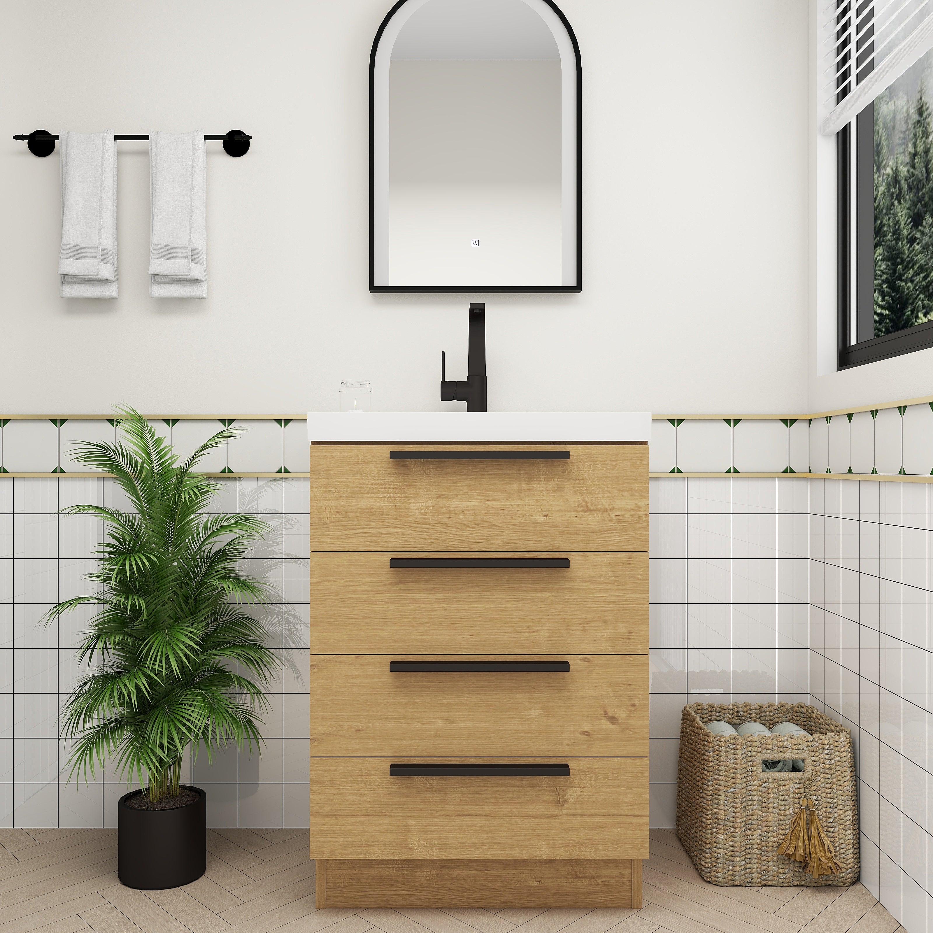 Carla 24" Freestanding Bathroom Vanity