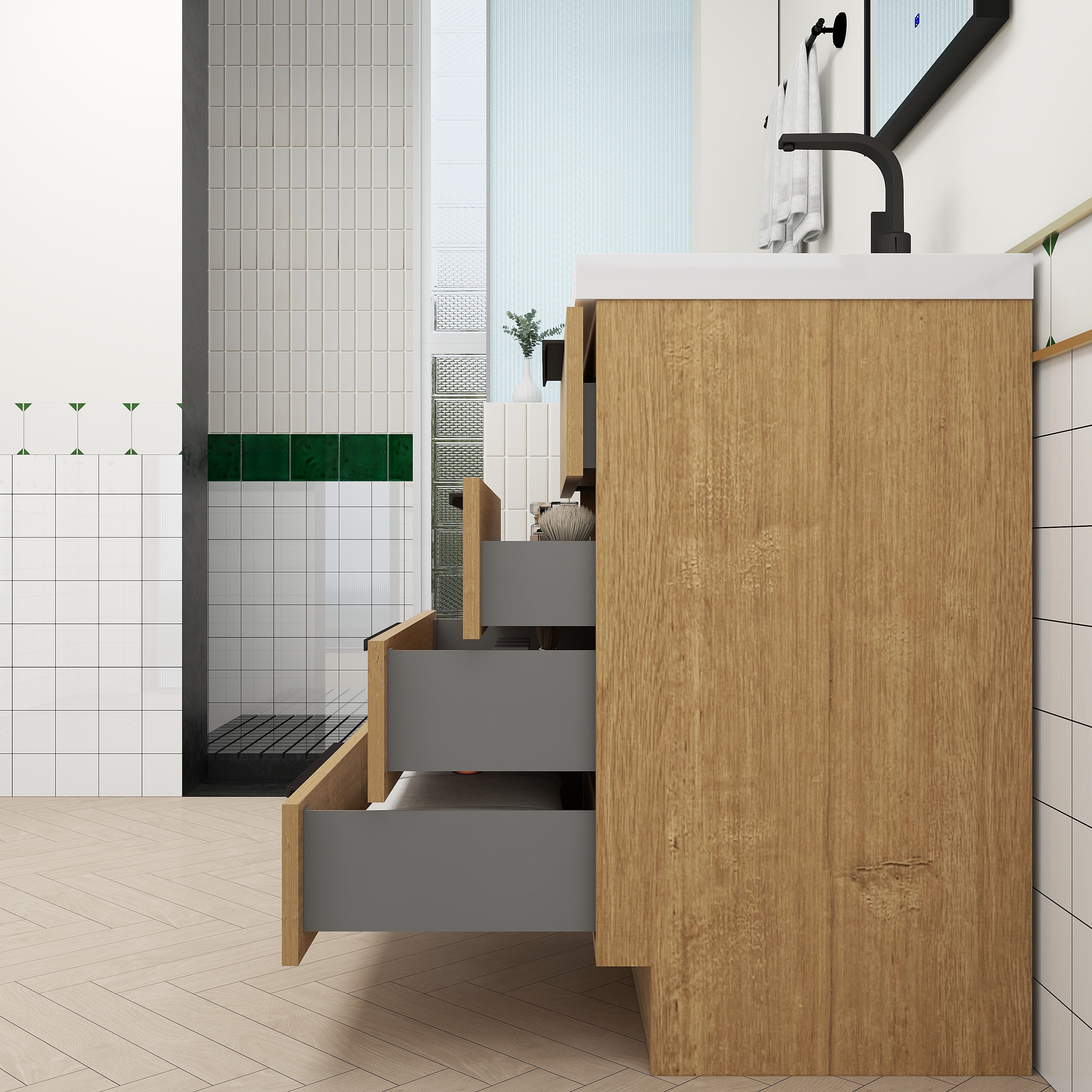 Carla 24" Freestanding Bathroom Vanity