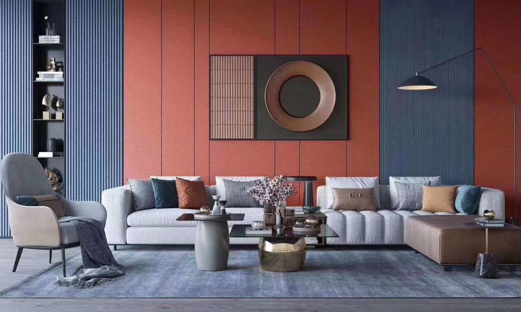 WPC Grille Wall Panel Matte Black Hollow or Solid