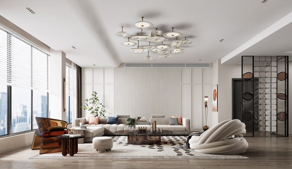 WPC Grille Wall Panel Creamy White Hollow or Solid