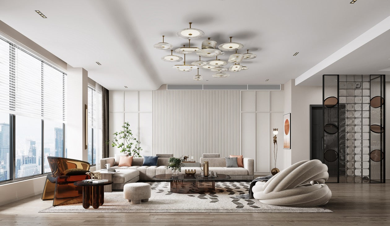 WPC Grille Wall Panel Creamy White Hollow or Solid